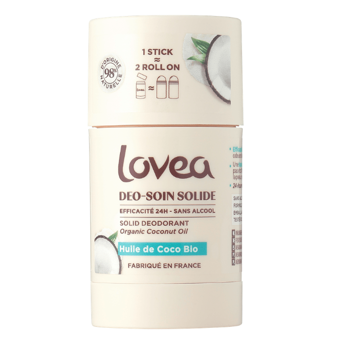 LOVEA DESODORANTE SÓLIDO COCO 50 GRS.