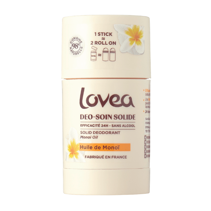 LOVEA DESODORANTE SÓLIDO MONOI 50 GRS.