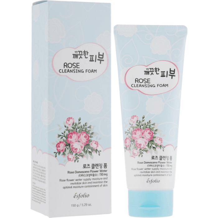 ÉSFOLIO PURE SKIN ROSE CLEANSING FOAM 150 GRS.