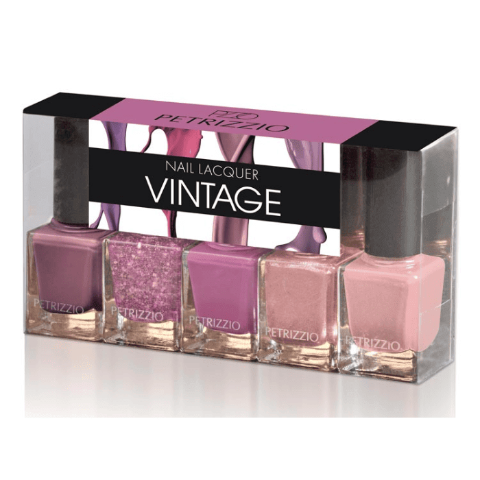 PETRIZZIO SET ESMALTES DE UÑAS VINTAGE
