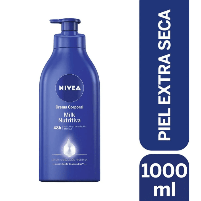 NIVEA MILK 1 LITRO DET.