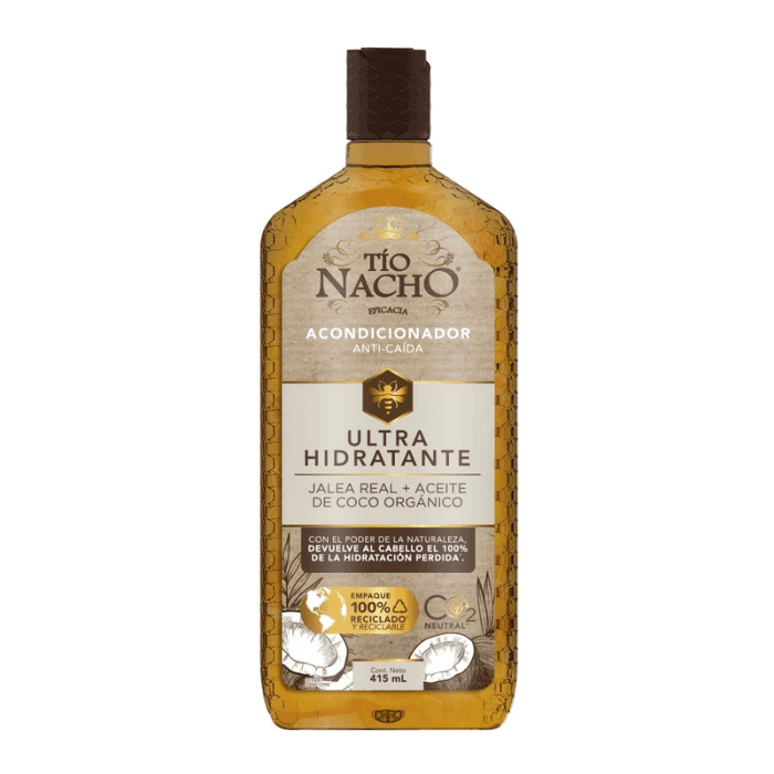 TÍO NACHO ULTRA ACONDICIONADIOR ULTRA HIDRTANTE ANTI CAÍDA 415 ML.