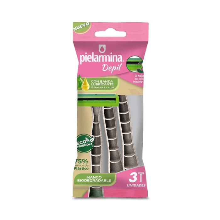 PIELARMINA MÁQUINA DE AFEITAR ECO DEPIL X3.