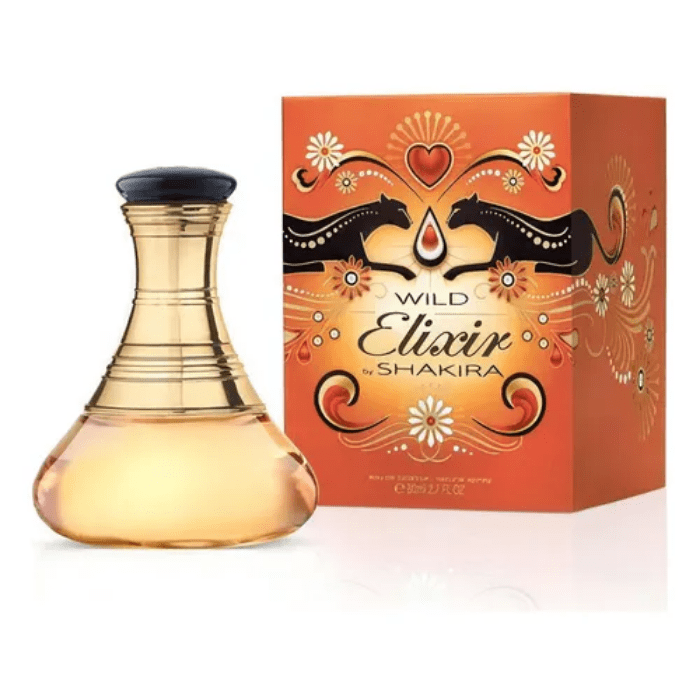 SHAKIRA WILD ELIXIR EDT SPRAY 50 ML.