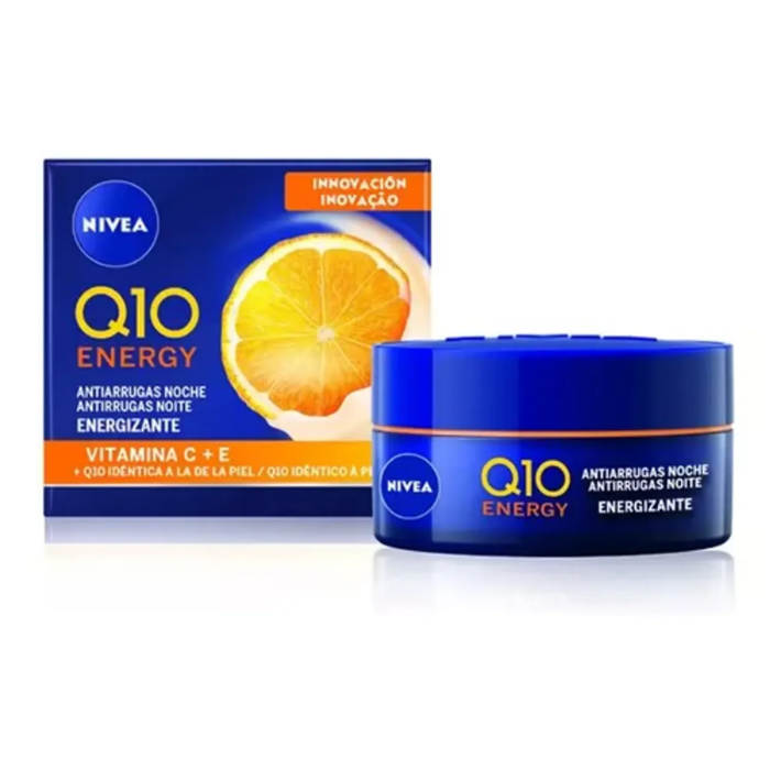 NIVEA CREMA FACIAL ANTIARRUGAS Q10 ENERGY 50 ML.