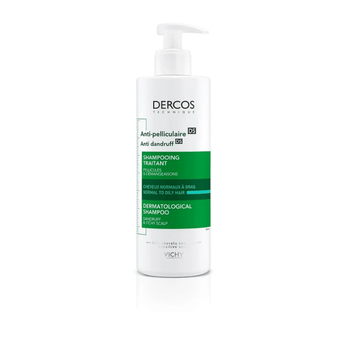 VICHY DERCOS SHAMPOO ANTICASPA 390 ML.