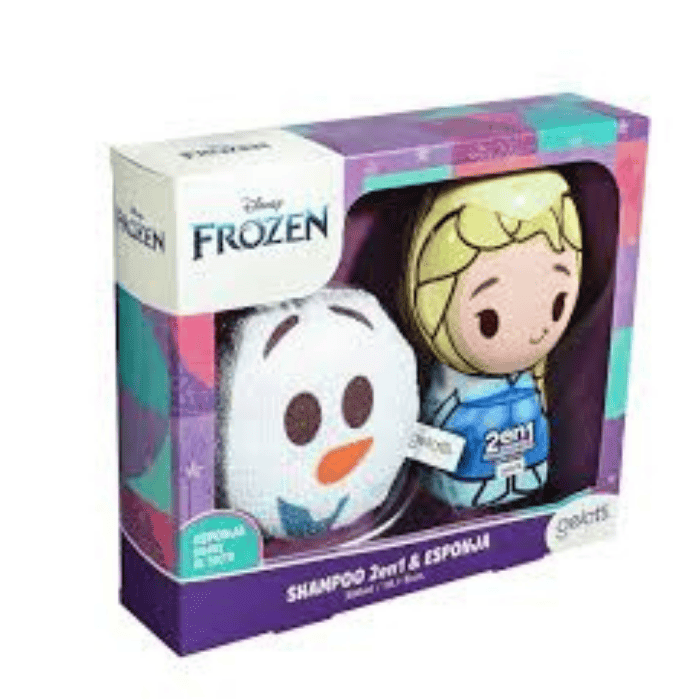 GELATTI FROZEN SHAMPOO 2 EN 1  300 ML+ESPONJA OLAF