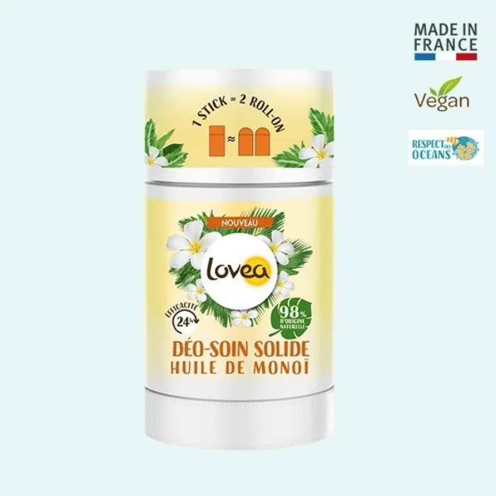 LOVEA DESODORANTE SÓLIDO MONOI 50 GRS.