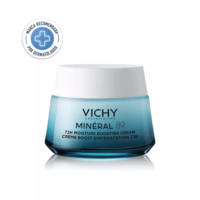 VICHY MINÉRAL 89 CREMA BOOST DE HIDRATACIÓN 72H 50 ML DET.