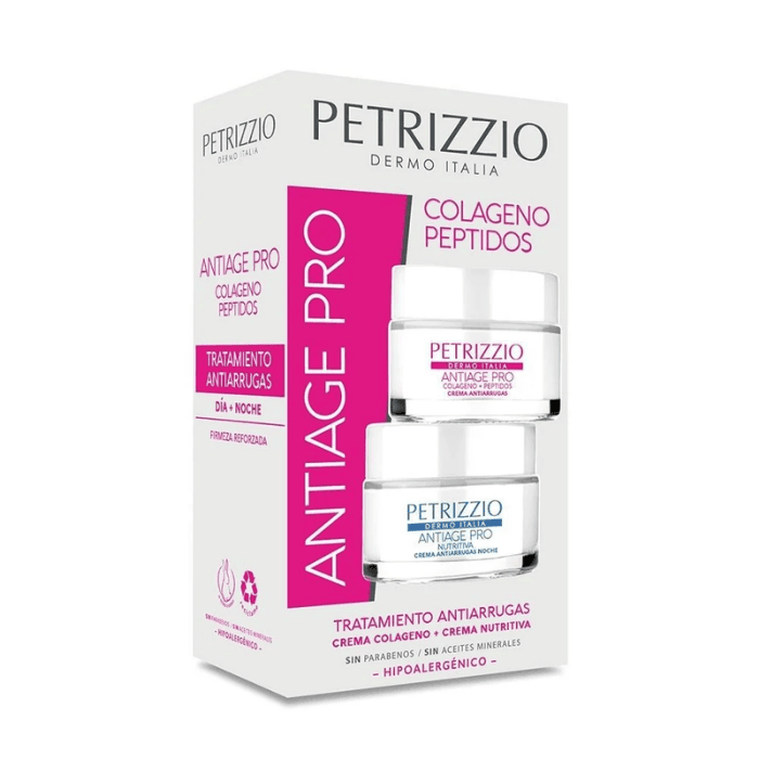 PETRIZZIO PACK ANTIAGE ANTIARRUGAS AM/ PM DET.