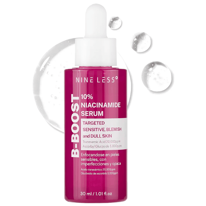 NINELESS B-BOOST SERUM 10% NIACINAMIDE 30 ML.