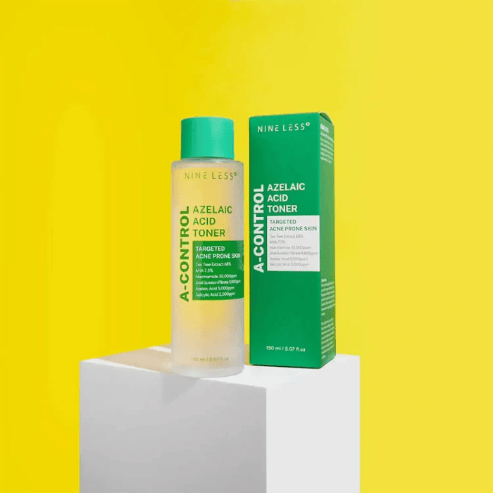 NINELESS A-CONTROL TONER AZELAIC ACID 150 ML.
