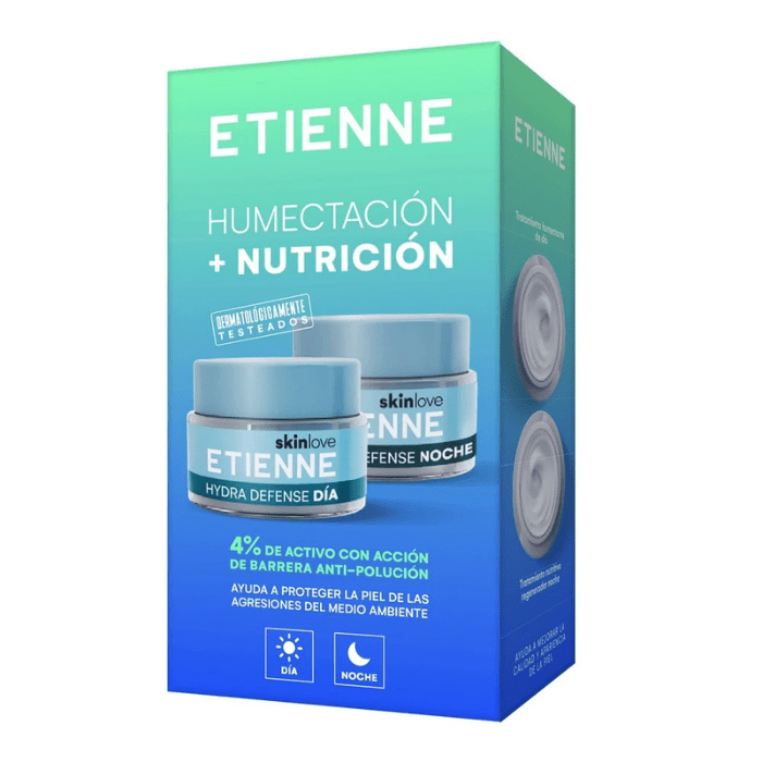 ETIENNE PACK HUMECTACIÓN + NUTRICIÓN AM/ PM DET.