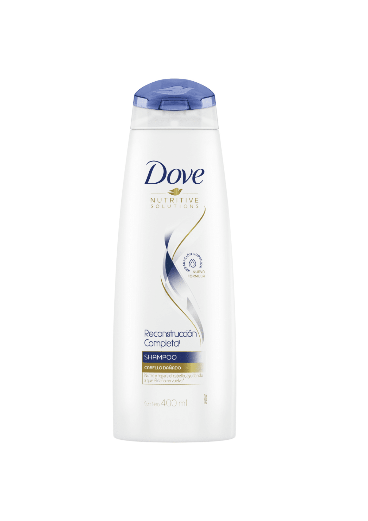 DOVE SHAMPOO RECONSTRUCCIÓN COMPLETA 400ML DET.