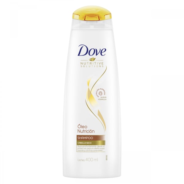 DOVE SHAMPOO ÓLEO NUTRICIÓN CABELLO SECO 400ML