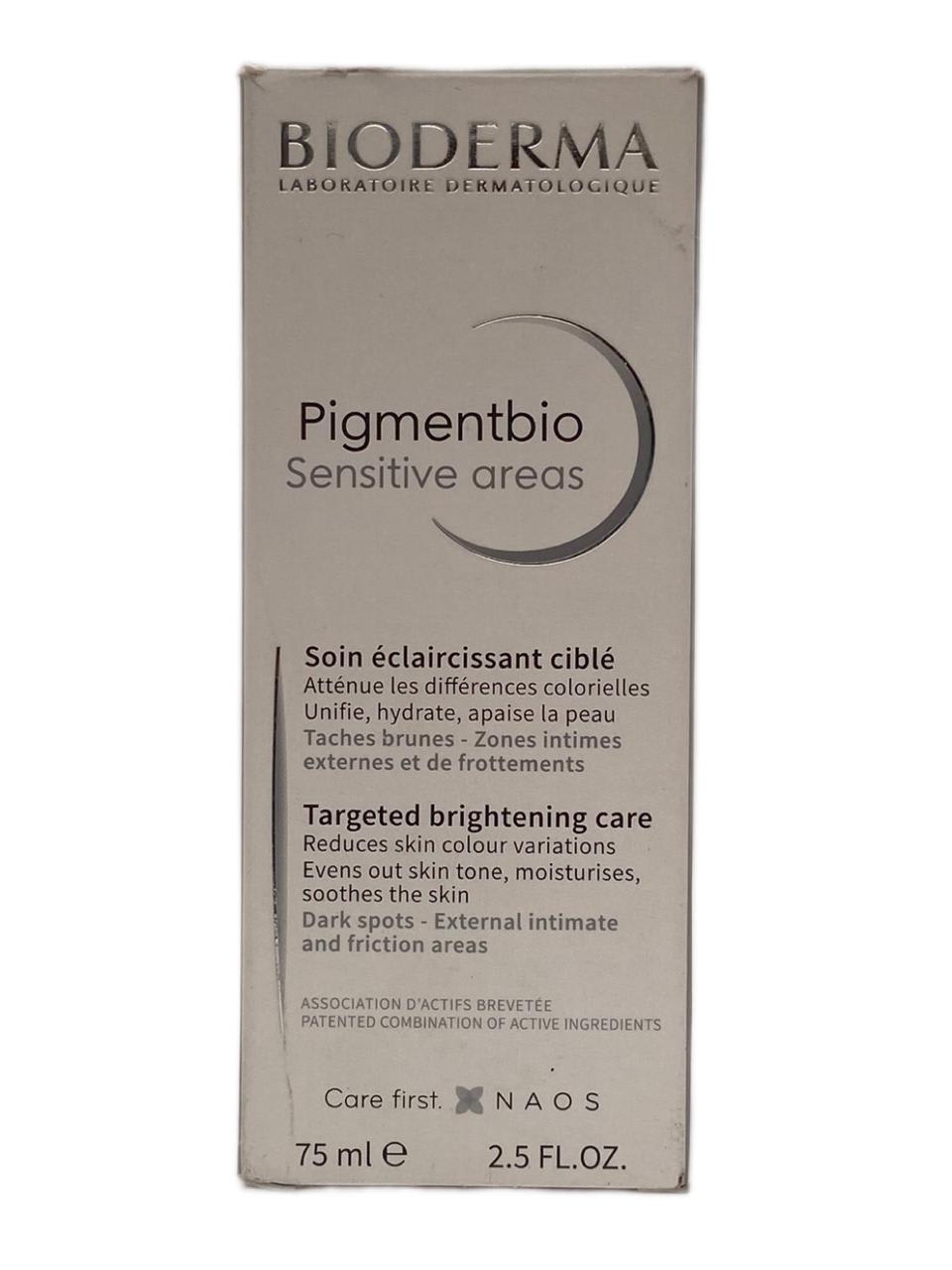 BIODERMA PIGMENTBIO AREAS SENSIBLES TONO UNIFICADO EN ZONAS DELICADAS 75ML DET.