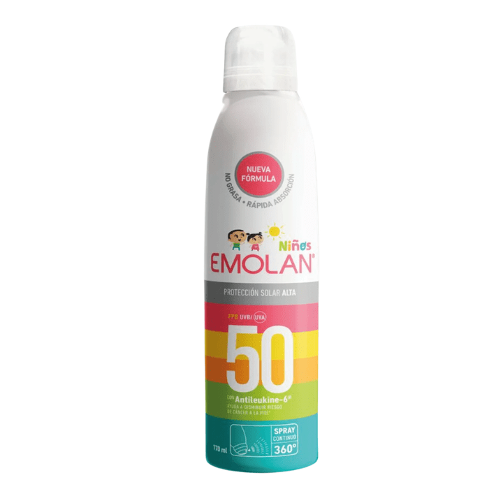 EMOLAN PROTECTOR SOLAR NIÑOS SPRAY FPS 50+ 170ML