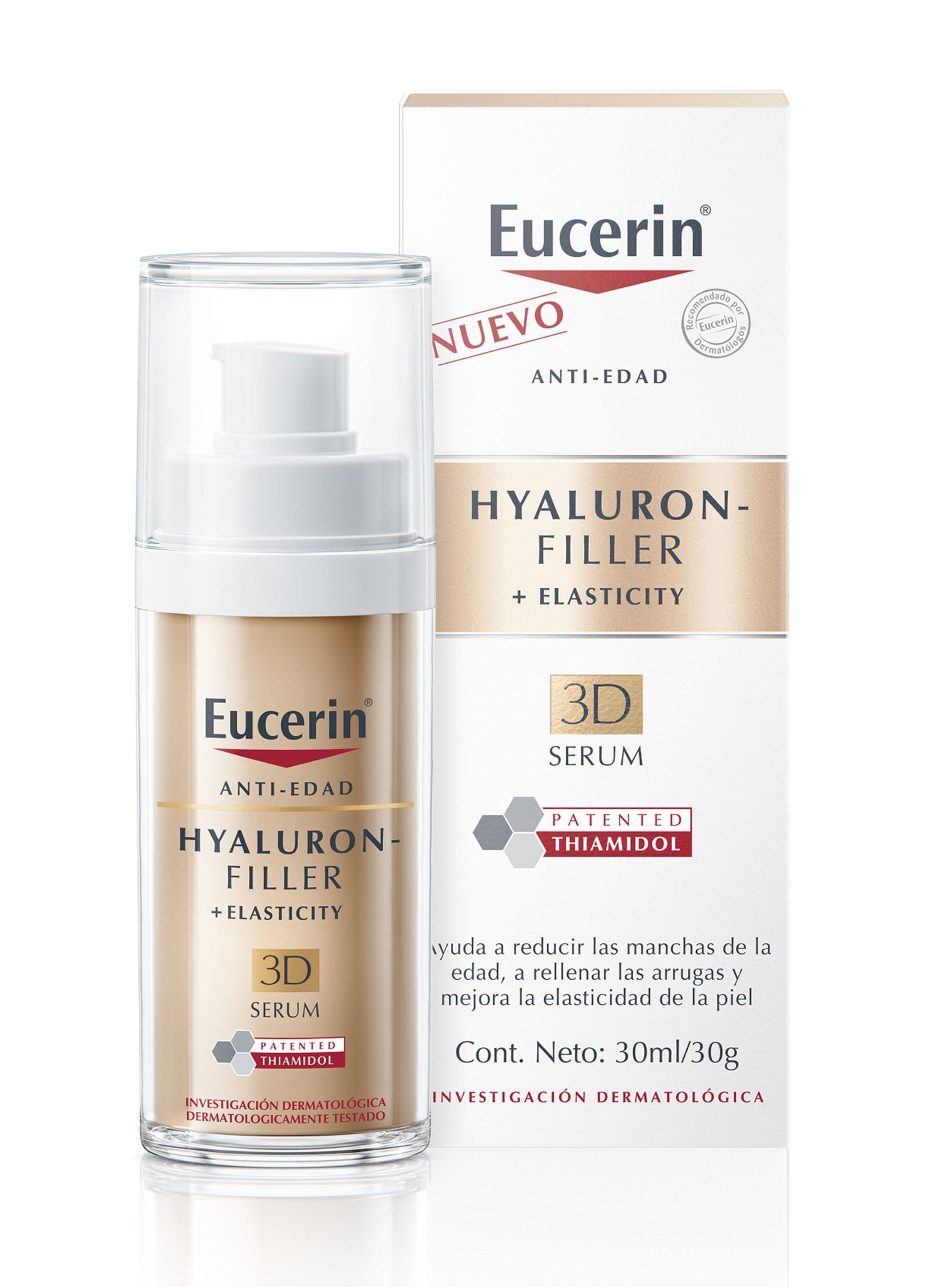 EUCERIN HYALURON FILLER + ELASTICITY 3D SERUM 30 ML DET