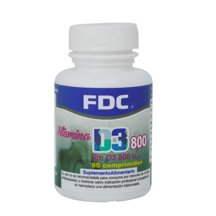 FDC VITAMINA D3 800 90 COMPRIMIDOS