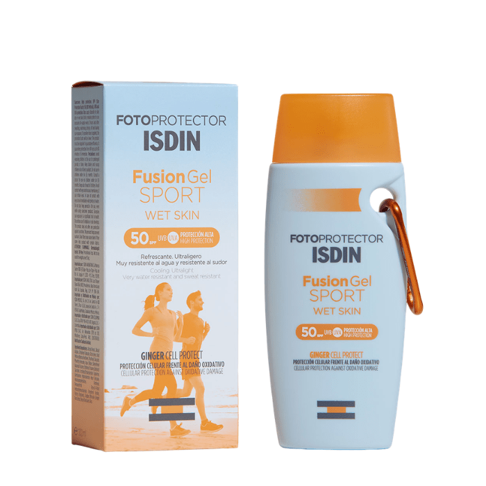 ISDIN FOTOPROTECTOR FUSION GEL SPORT FPS 50 GINGER 100 ML DET.