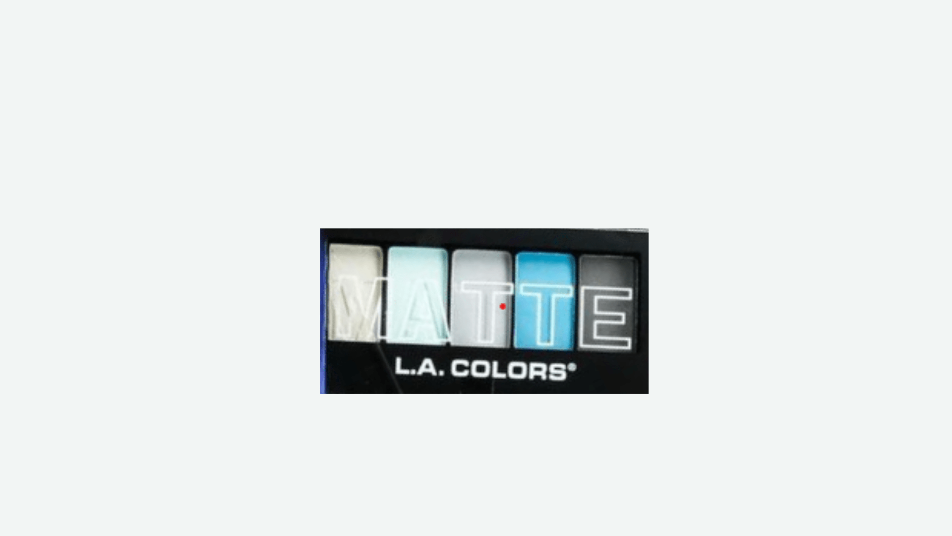 LA COLORS PALETA DE SOMBRAS X 5 BLUE DENIM