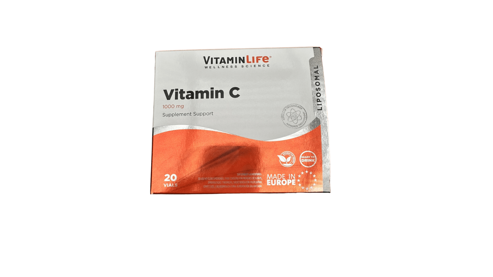VITAMINLIFE VITAMIN C 1000 MG 20 VIALS