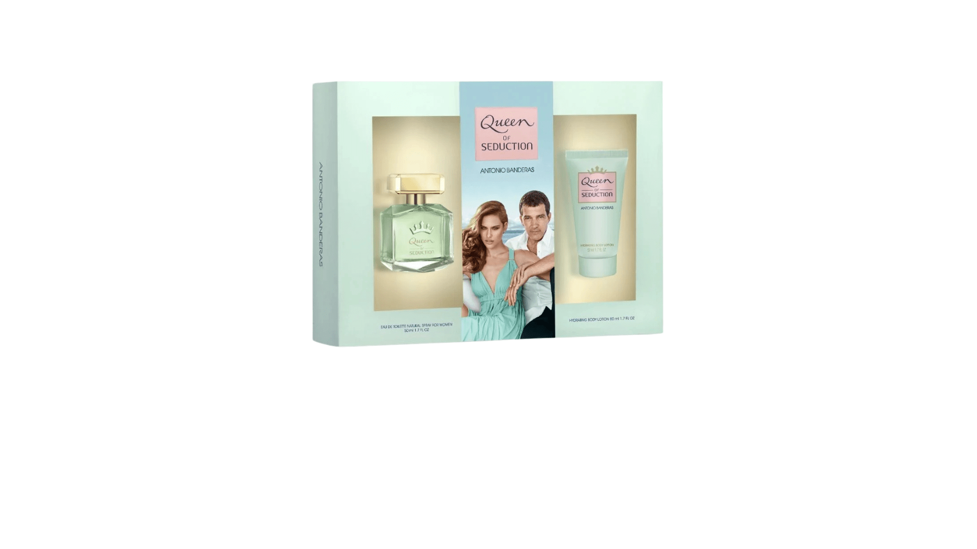 EST. ANTONIO BANDERAS  QUEEN OF SEDUCTION MUJER EDT 50 ML+ BODY LOTION 75 ML DET.