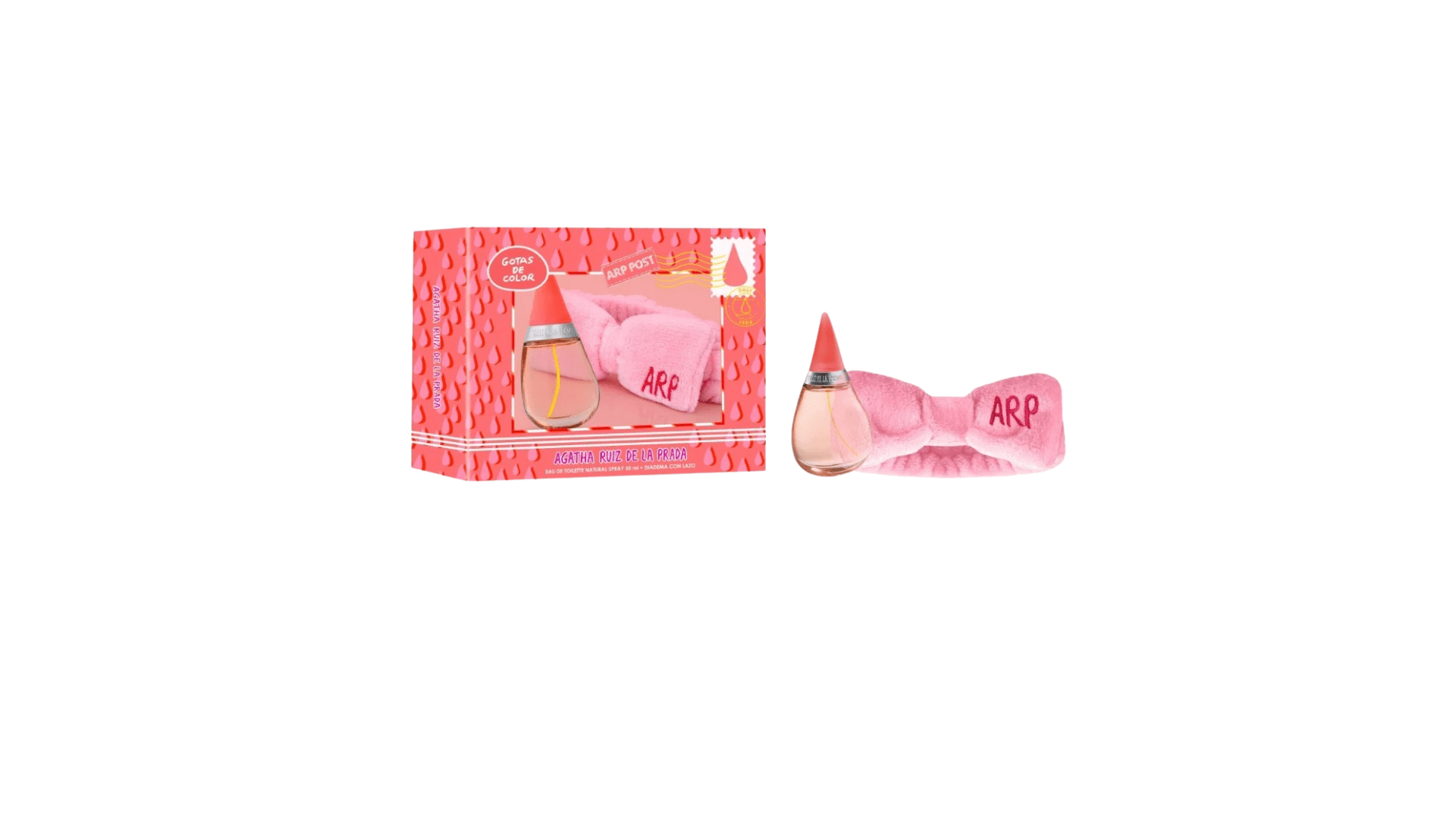 EST. AGATHA RUIZ DE LA PRADA GOTAS DE COLOR EDT 50 ML + DIADEMA