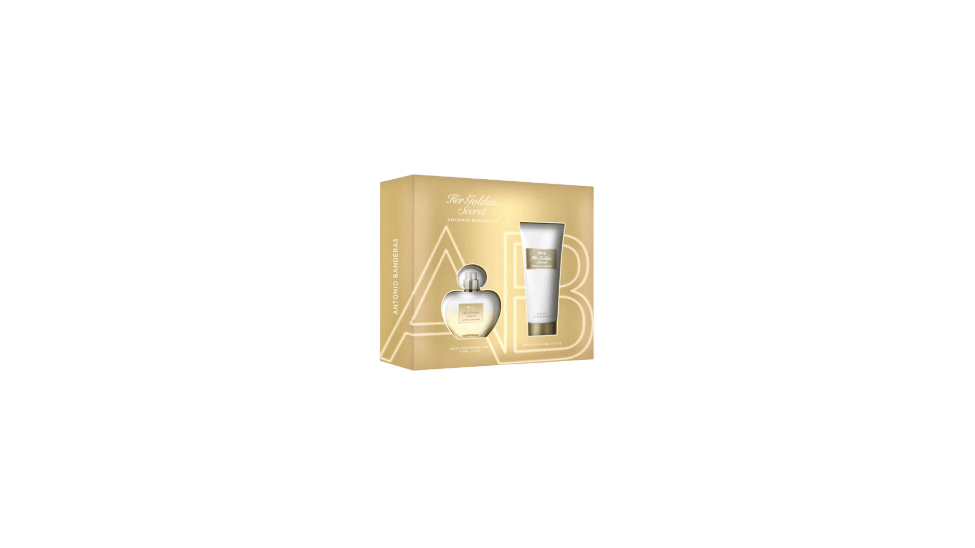 EST. ANTONIO BANDERAS HER GOLD.SECR.EDT50+BDY50 DET.