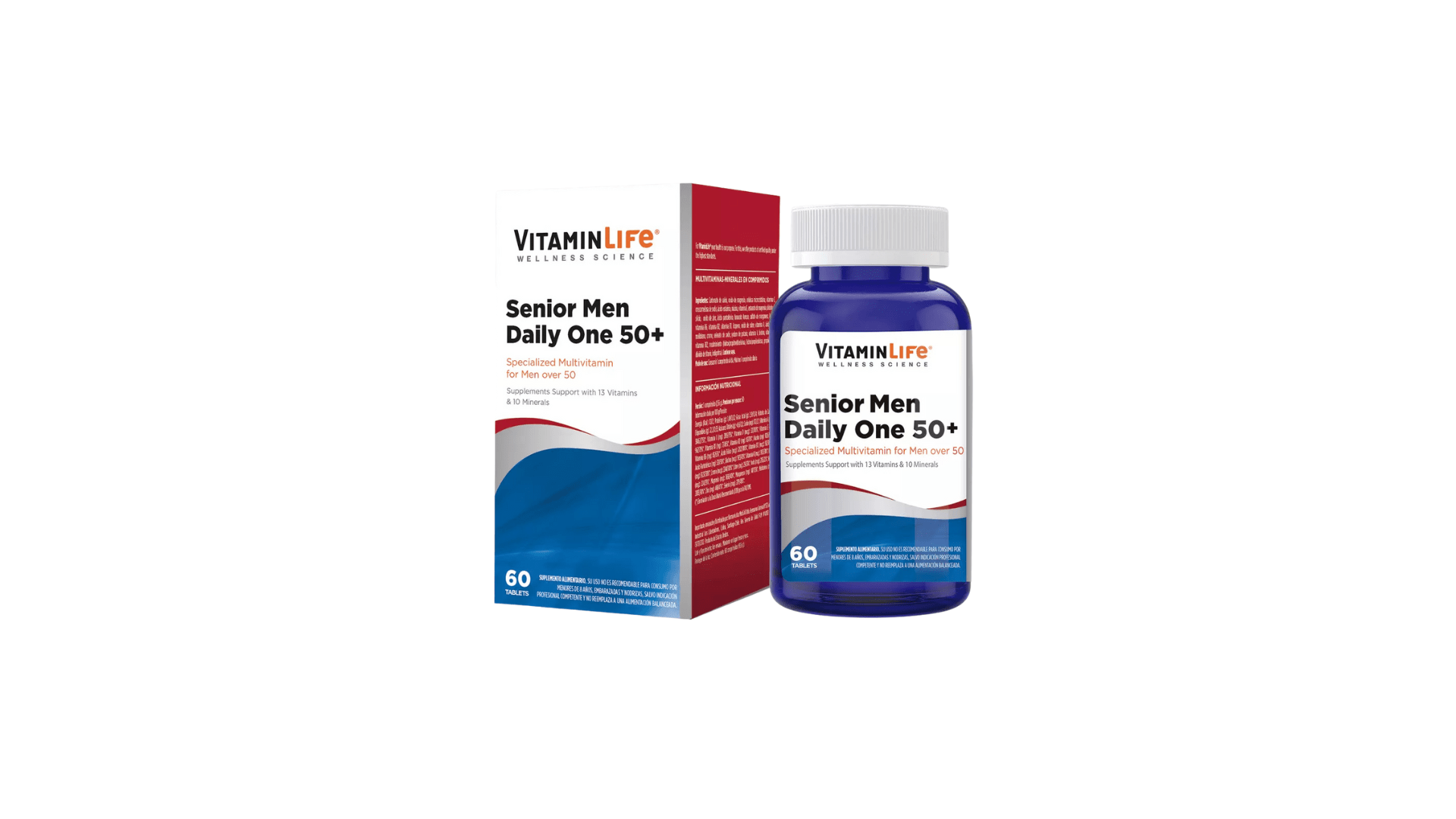 VITAMIN LIFE SENIOR MEN DAILY X 60