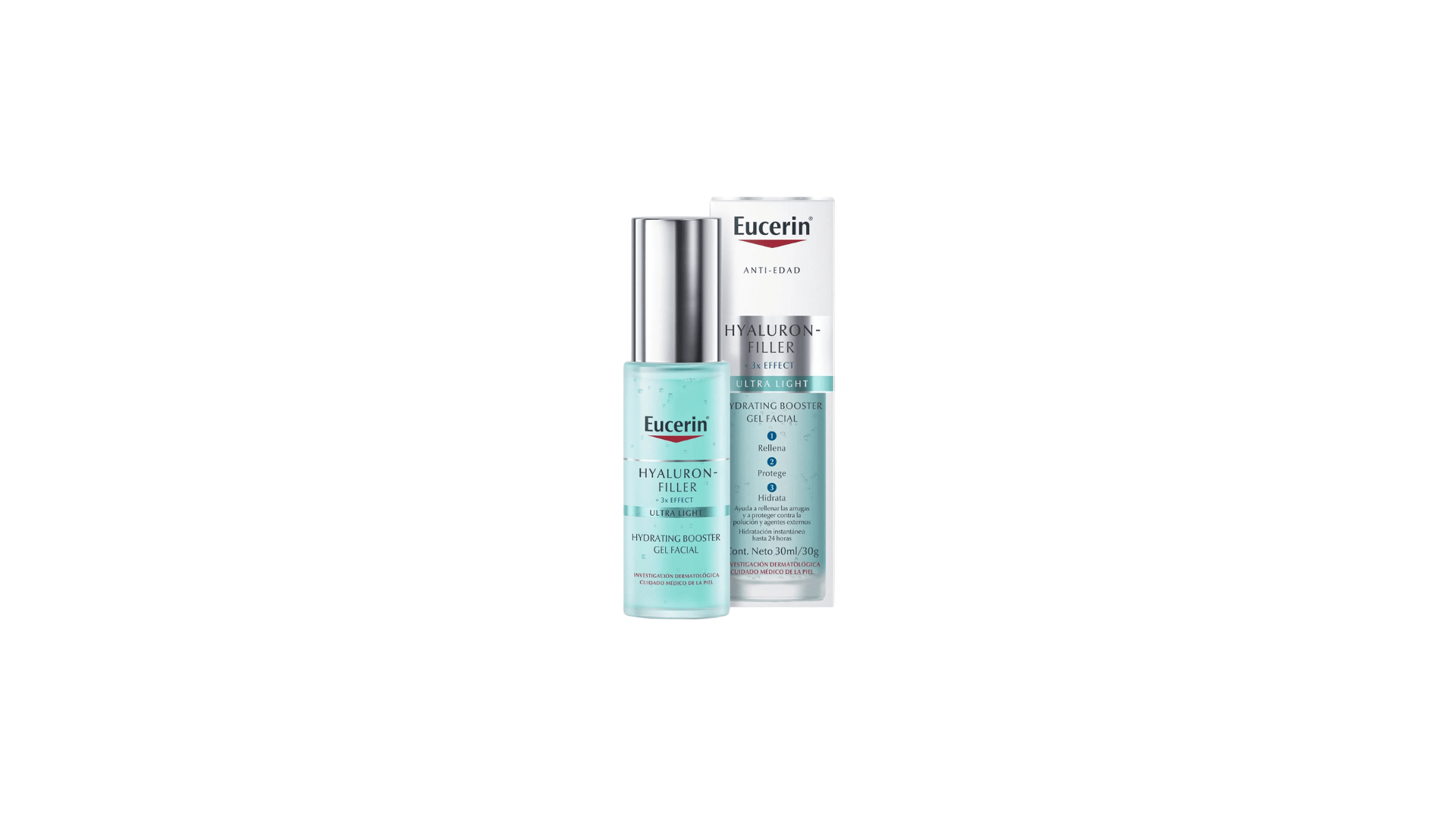 GEL FACIAL HYALURON FILLER HYDRATING BOOSTER EUCERIN 30 ML