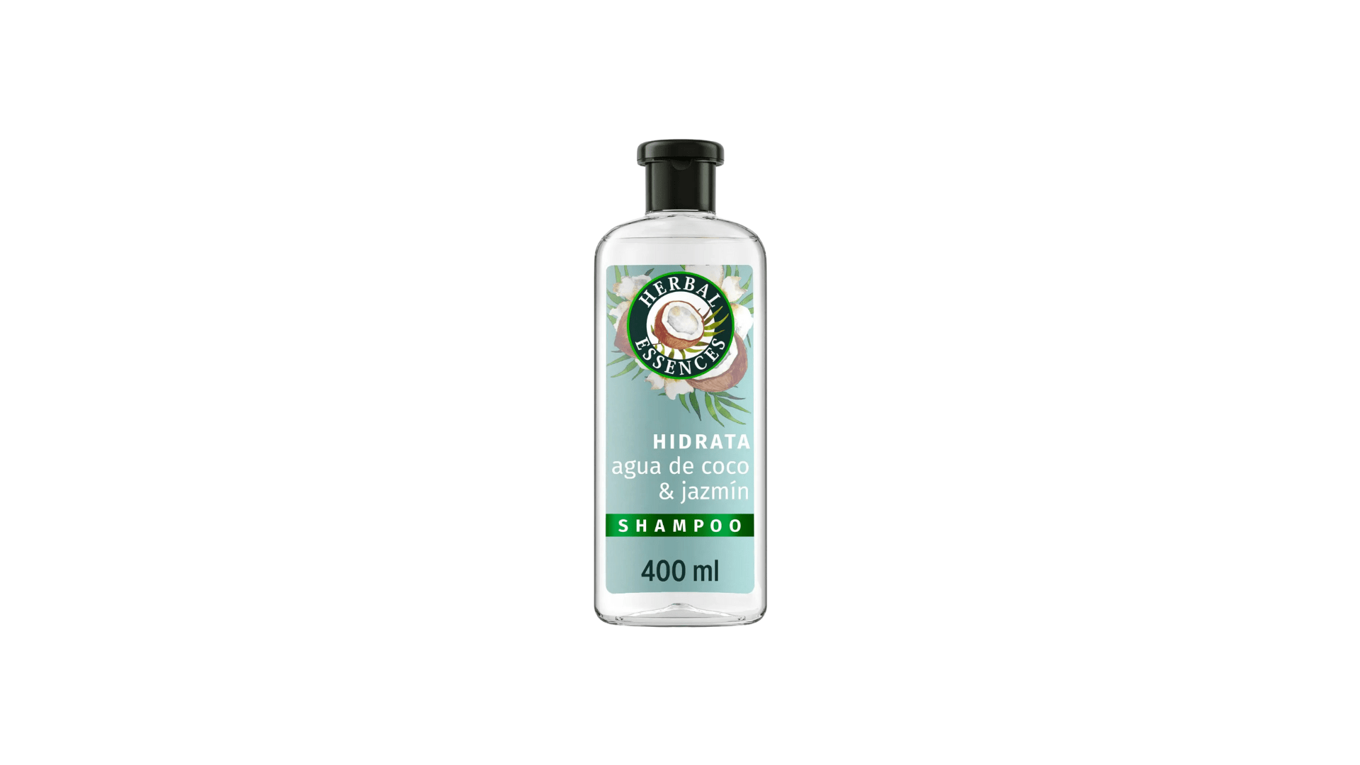 HERBAL ESSENCES SHAMPOO AGUA DE COCO Y JAZMÍN 400 ML