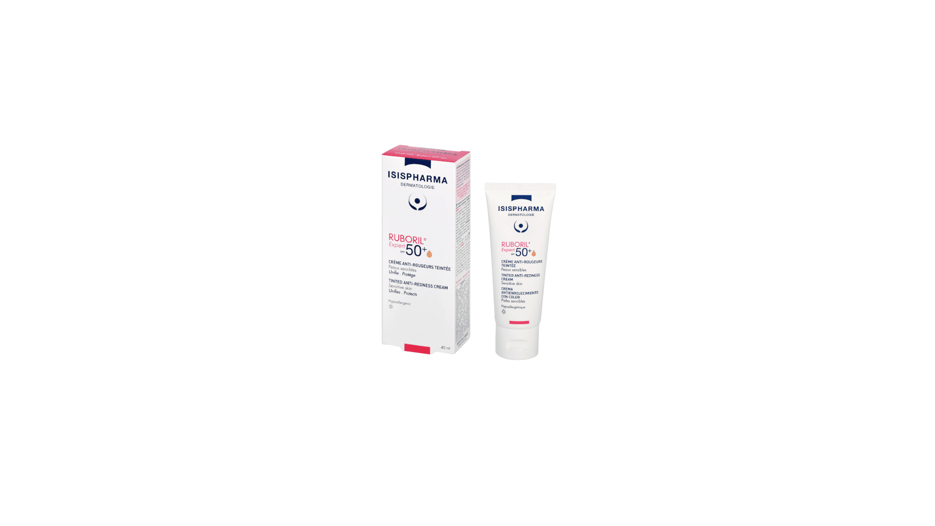ISISPHARMA RUBORIL PROTECTOR SOLAR SPF 50+ 40 ML