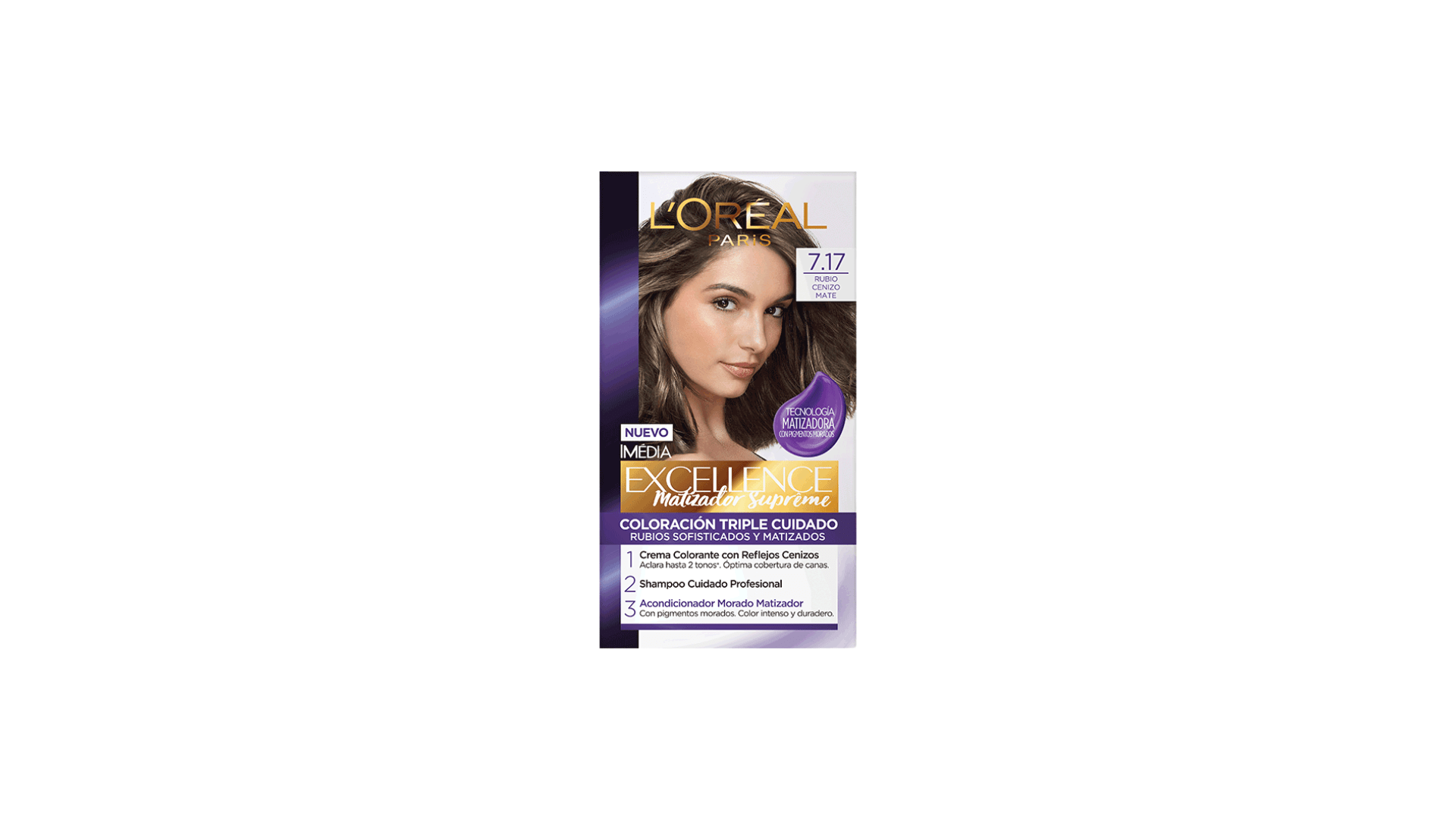 LOREAL EXCELLE.COLOR.7.17 DET.