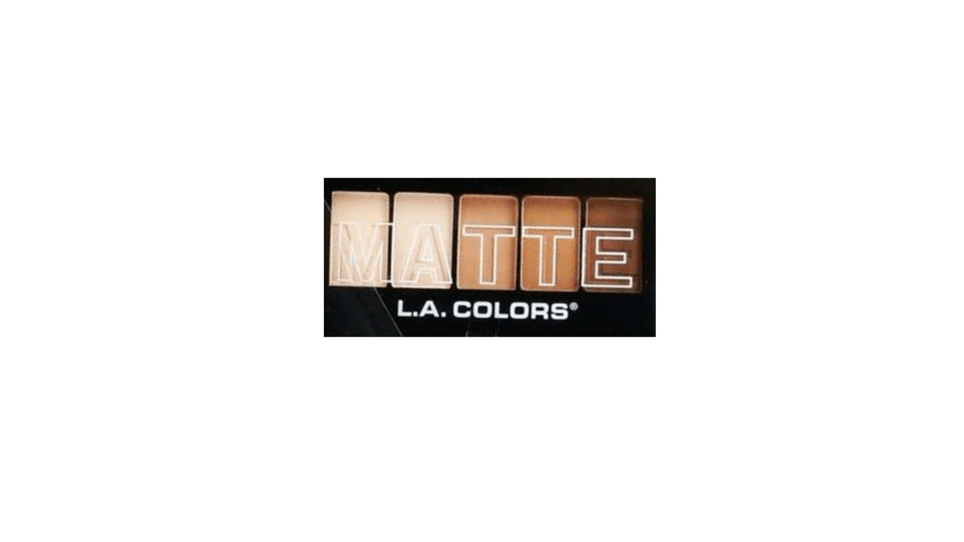 LA COLORS PALETA DE SOMBRAS X 5 TAN KHAKI