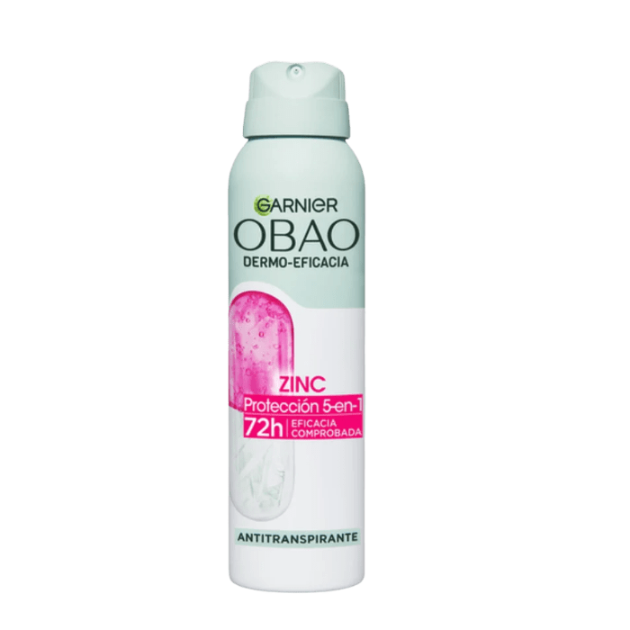 GARNIER OBAO DERMOEFICACIA ZINC SPRAY 72 H 150 ML