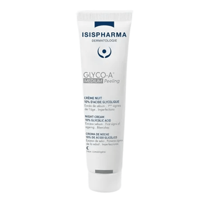 ISISPHARMA GLYCO-A MEDIUM PEELING CREMA DE NOCHE 30 ML DET.