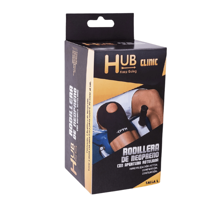 HUB RODILLERA NEOPRENO TALLA L DET.