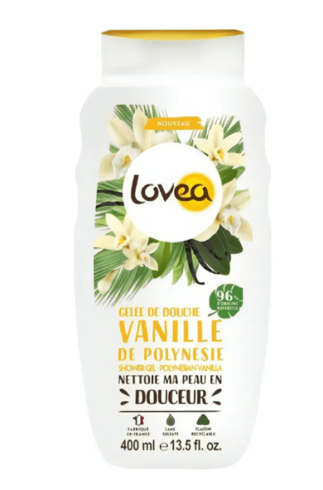 LOVEA GEL DE DUCHA VAINILLA DE LA POLINESIA 400 ML