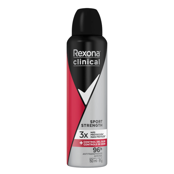 REXONA MEN CLINICAL SPORT STRENTH 96H HOMBRE 150 M