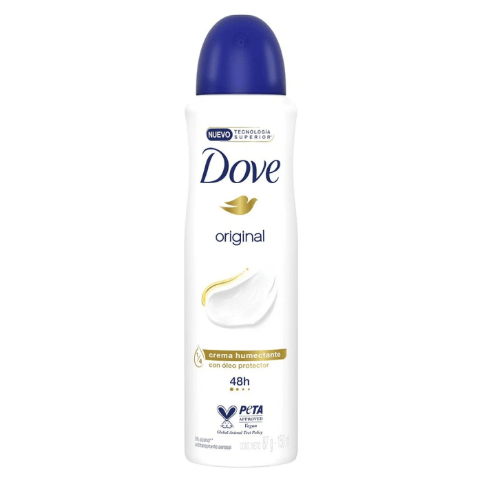 DOVE ORIGINAL DESODORANTE SPRAY 150 ML