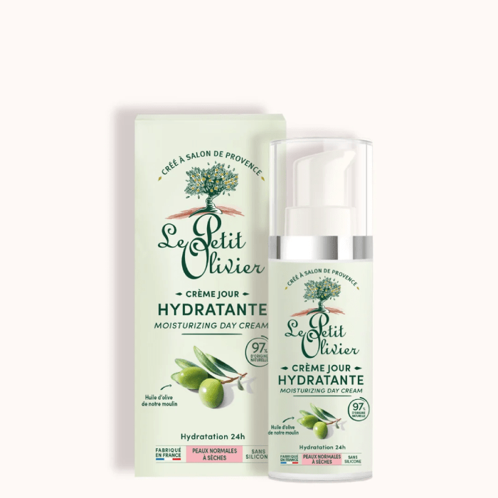 LE PETIT OLIVIER CREMA DE DÍA ROSTRO OLIVA HIDRATANTE INTENSA 50 ML