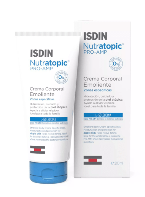 ISDIN NUTRATOPIC BODY CREAM PRO-AMP 200ML DET.