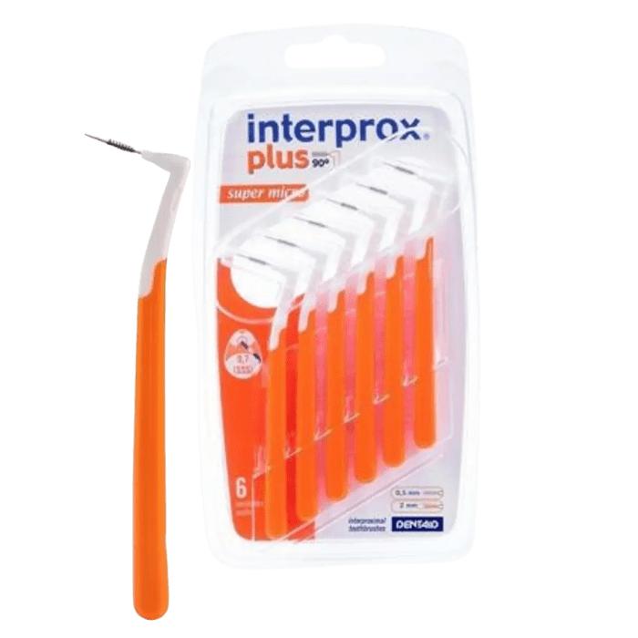 INTERPROX CEPILLO DENTAL SUPER MICRO PLUS X6.
