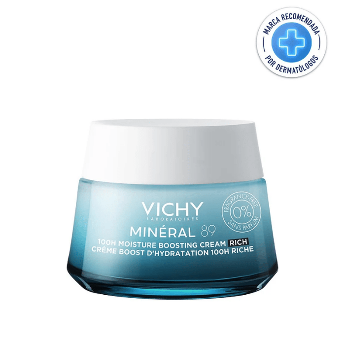 VICHY MINÉRAL 89 CREMA CREMA BOOST DE HIDRATACIÓN 100H  50 ML