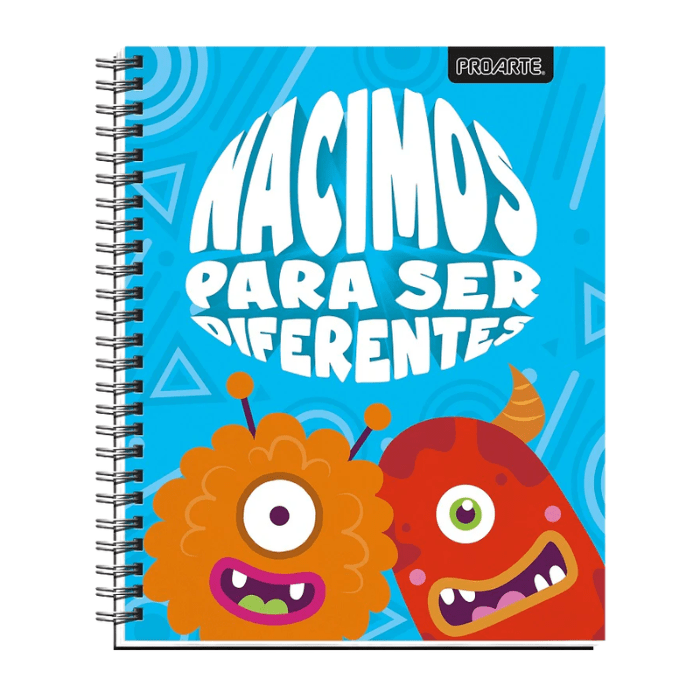 PROARTE CUADRENO MONSTER 100 HOJAS MATEMÁTICAS UNIV DET.