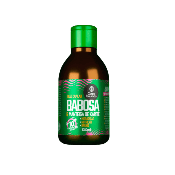 CORPO DOURADO ACEITE CAPILAR BABOSA Y KERATINA 100ML