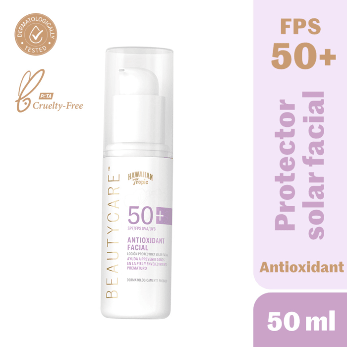 HAWAIIAN BEAUTYCARE FPS 50+ DET.