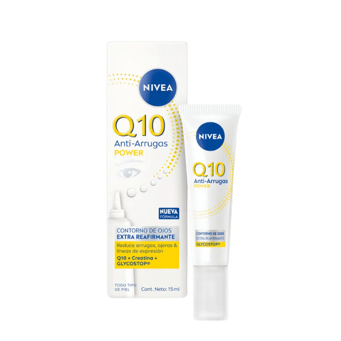 NIVEA CONTORNO DE OJOS Q10 + REAFIRMATE 15 GRS.