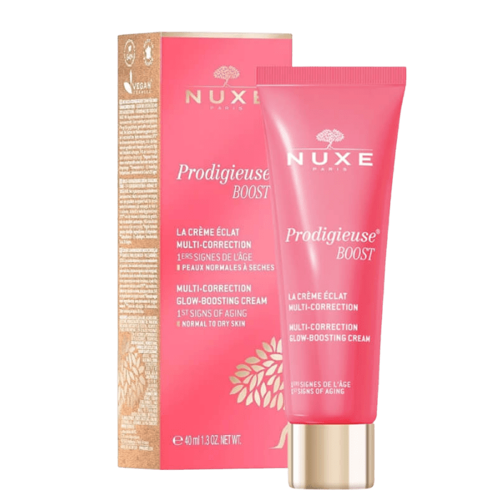 NUXE PRODIGIEUSE BOOST CREMA LUMINOSIDAD Y MULTI-CORRECCIÓN PIEL NORMAL-SECA 40ML
